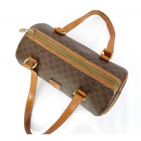 Celine Brown and Tan Shoulder Bag - Picture 8 of 16